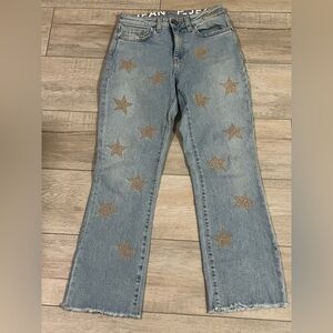P. Jean Christie Jeans size 25 star print
